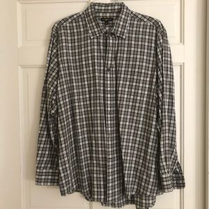 NWOT Club Room XL Plaid Button Down